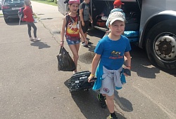 Окончание второй смены